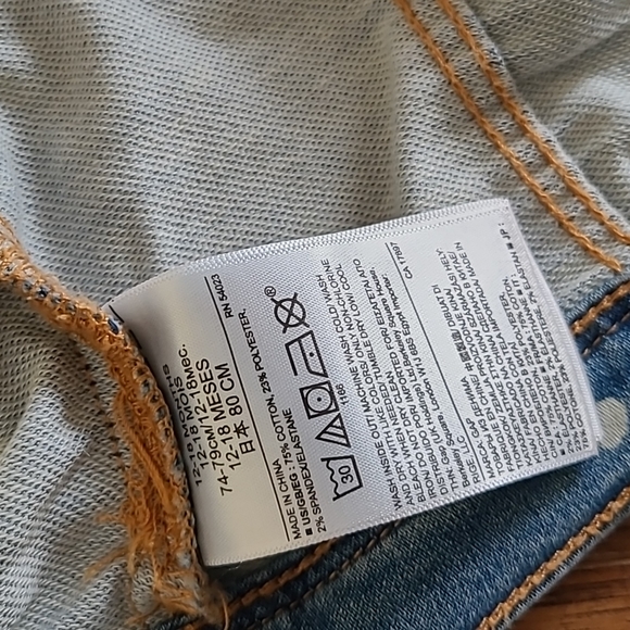 Baby Gap Distressed Denim Jacket - Picture 7 of 7